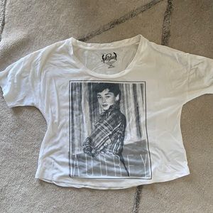 Audrey Hepburn Crop Top
